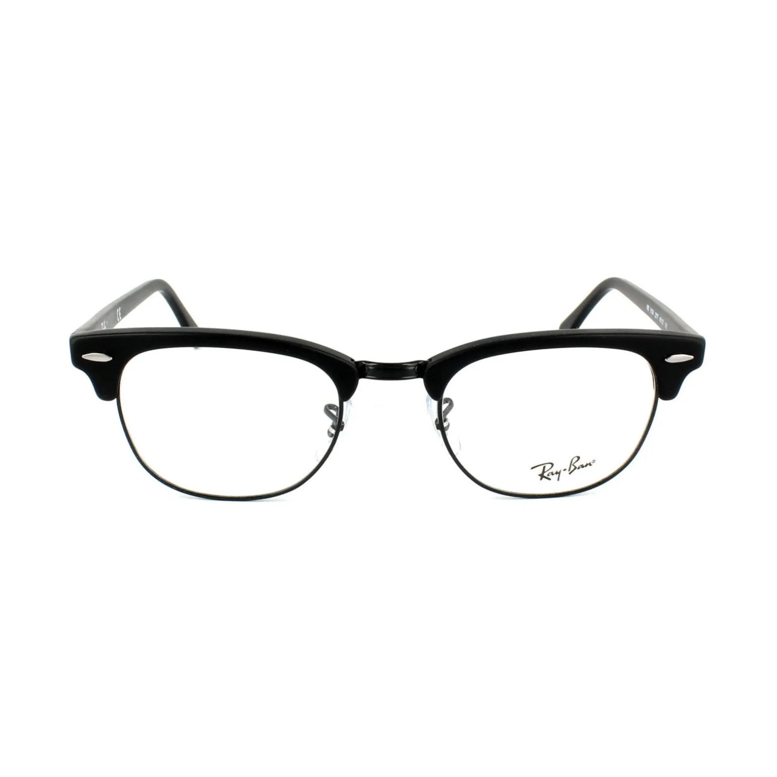 Ray-Ban Glasses Frames 5154 Clubmaster 2077 Matt Black 49mm