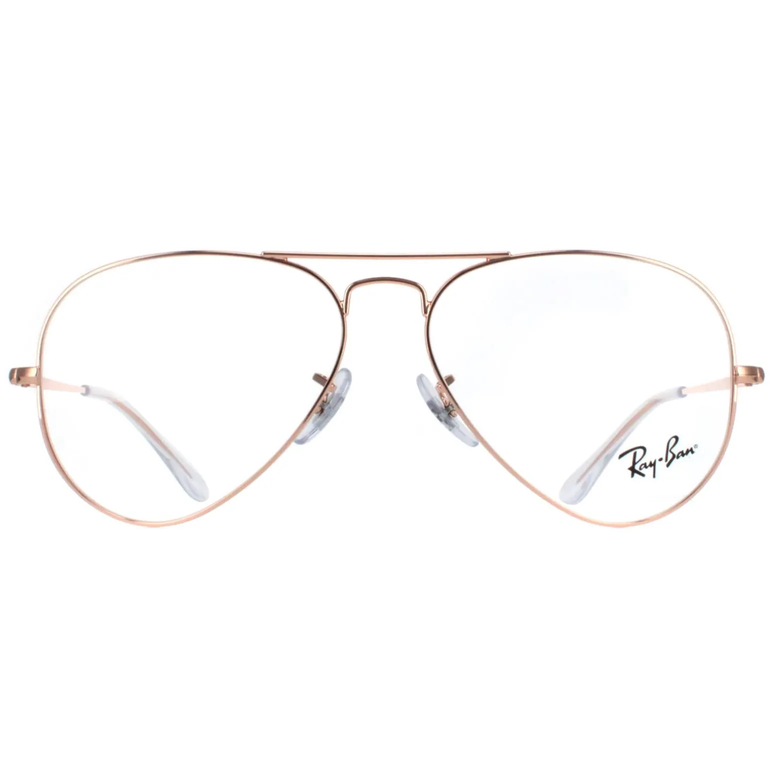 Ray-Ban Glasses Frames RX6489 Aviator 3094 Rose Gold Men Women