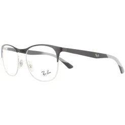 Ray-Ban Glasses Frames RX6412 2861 Black Silver Men
