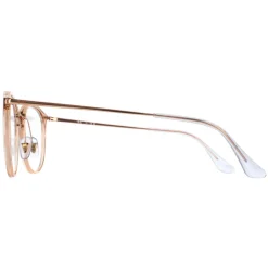 Ray-Ban Glasses Frames RX7140 8124 Transparent Light Brown Women