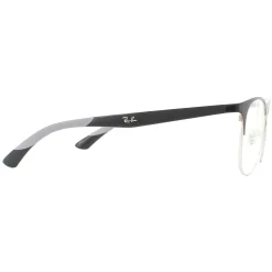 Ray-Ban Glasses Frames RX6412 2861 Black Silver Men