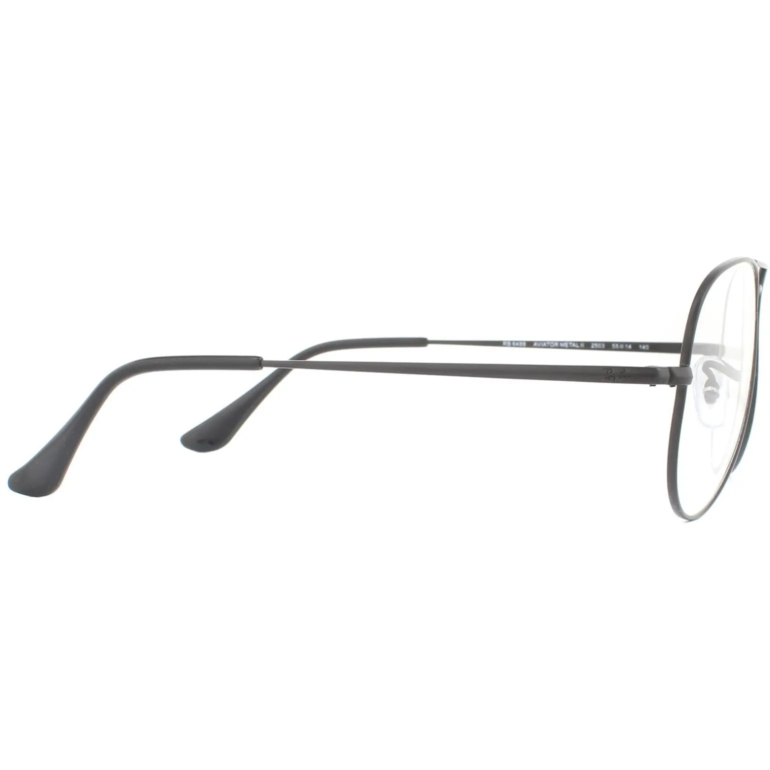 Ray-Ban Glasses Frames RX6489 2503 Black Men Women 58mm