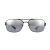 Ray-Ban Sunglasses 3522 006/82 Black Silver Mirror Polarized