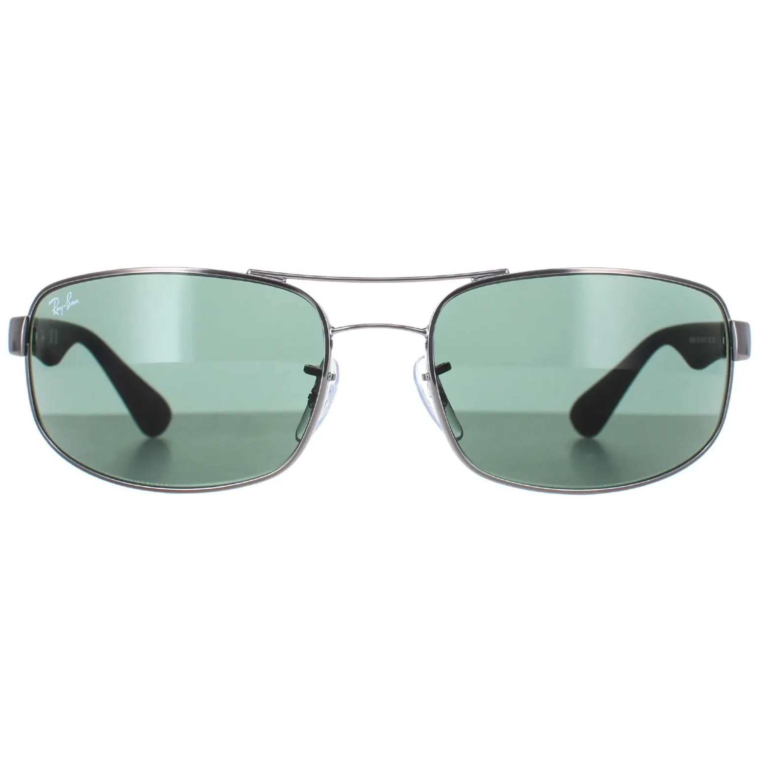 Rayban Sunglasses 3445 004 Gunmetal Green