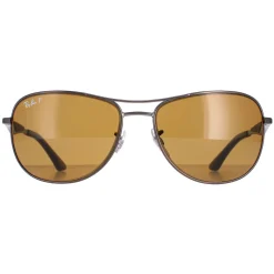 Ray-Ban Sunglasses 3519 029/83 Gunmetal Brown Polarized