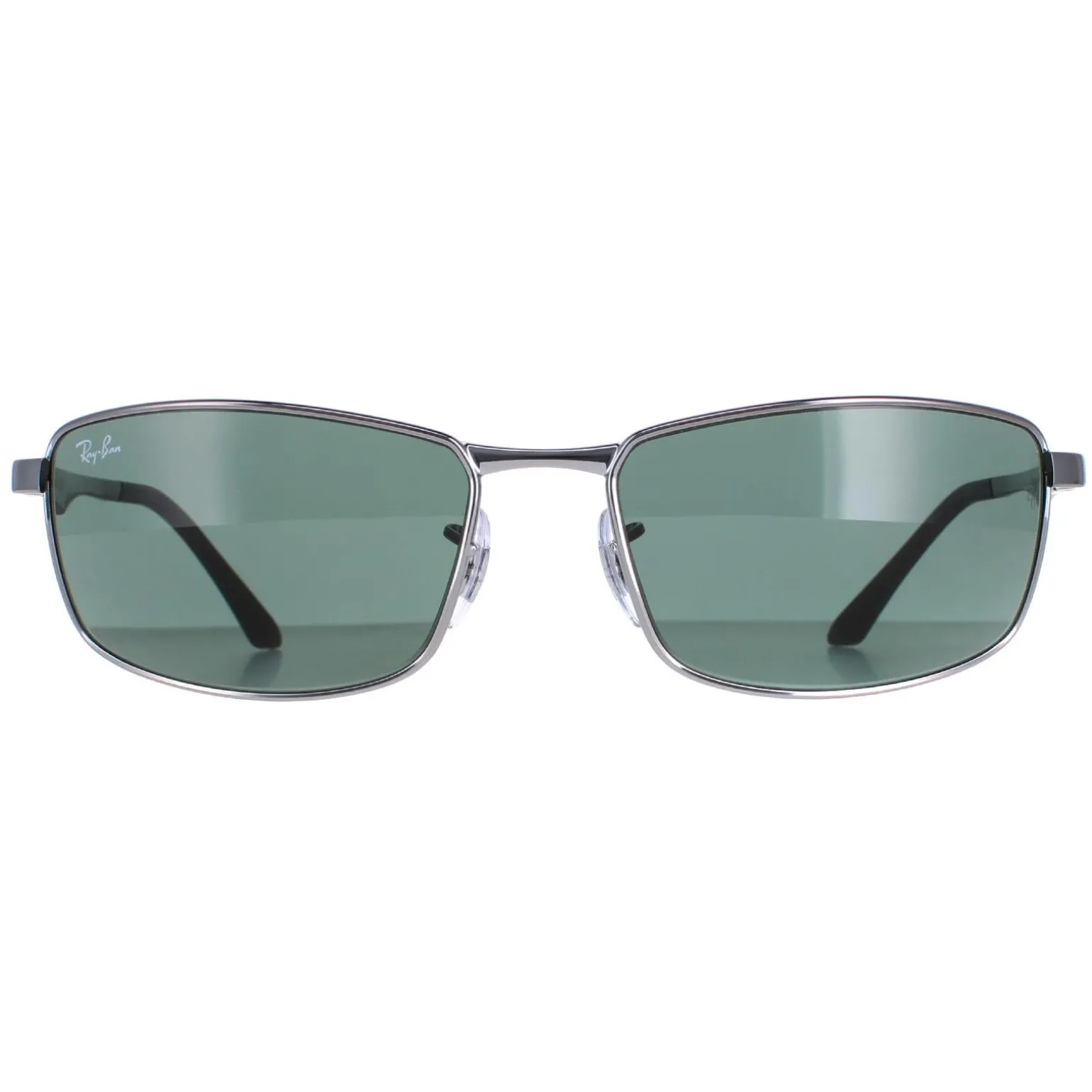 Ray-Ban Sunglasses 3498 004/71 Gunmetal Green 61mm