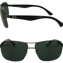 Ray-Ban Sunglasses 3516 004/71 Gunmetal Green 59mm