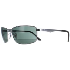 Ray-Ban Sunglasses 3498 004/71 Gunmetal Green 61mm