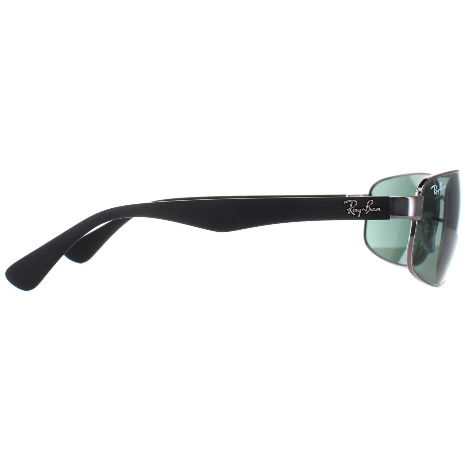 Rayban Sunglasses 3445 004 Gunmetal Green