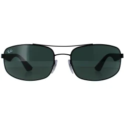 Ray-Ban Sunglasses 3527 006/71 Matt Black Grey Green