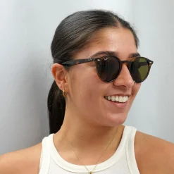 Ray-Ban Sunglasses 2180 710/73 Tortoise Brown B-15