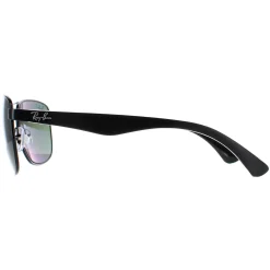 Ray-Ban Sunglasses 3533 002/9A Black & Transparent Green Polarized