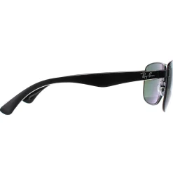 Ray-Ban Sunglasses 3533 002/9A Black & Transparent Green Polarized