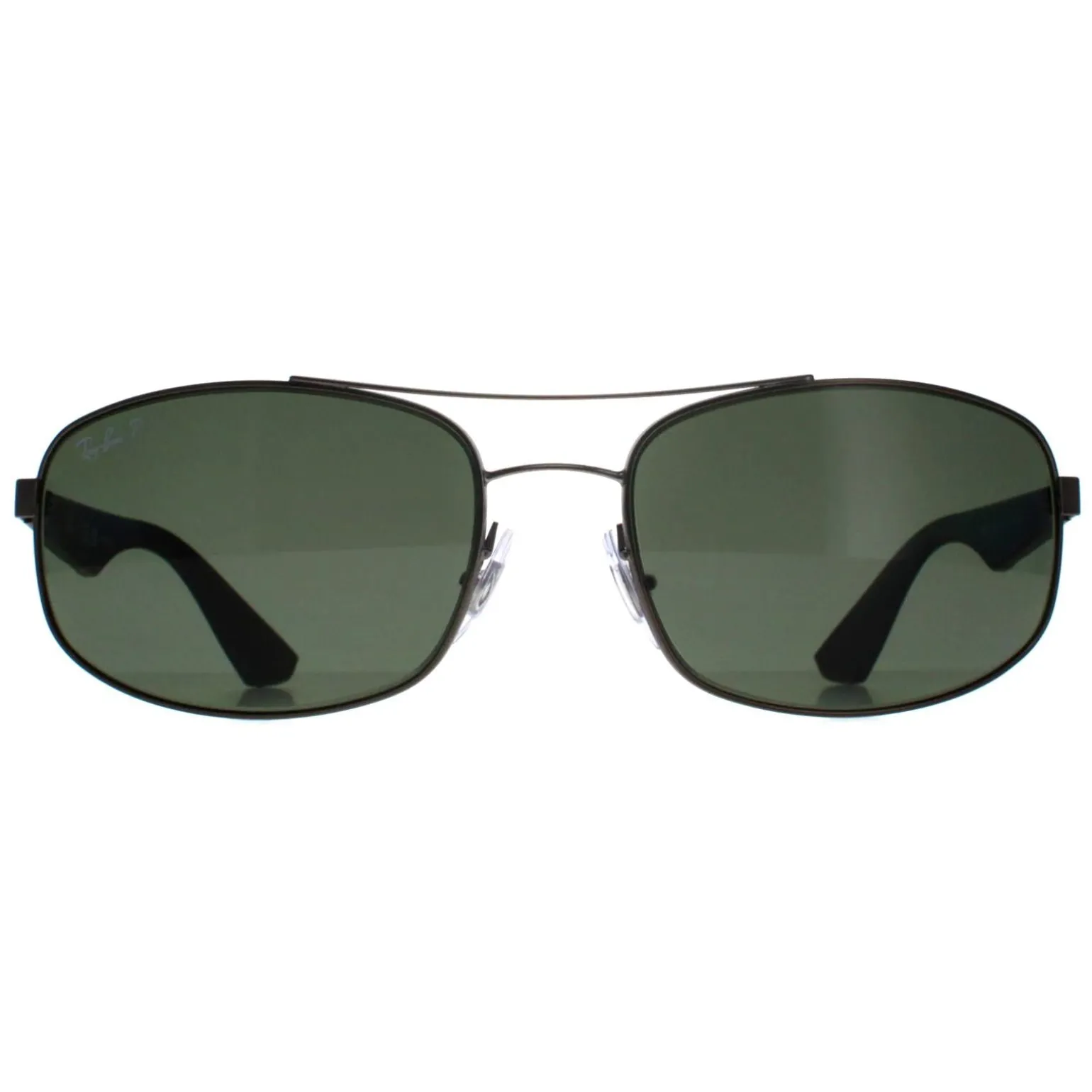 Ray-Ban Sunglasses 3527 029/9A Matt Gunmetal Dark Green Polarized
