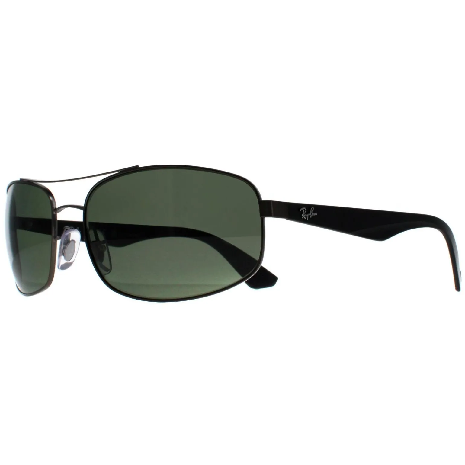 Ray-Ban Sunglasses 3527 029/9A Matt Gunmetal Dark Green Polarized