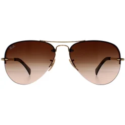 Rayban Sunglasses 3449 Gold Brown Gradient 001/13 59mm