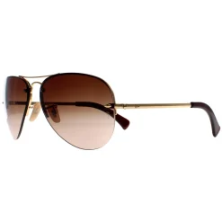 Rayban Sunglasses 3449 Gold Brown Gradient 001/13 59mm