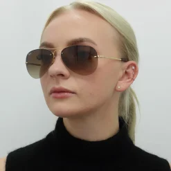 Rayban Sunglasses 3449 Gold Brown Gradient 001/13 59mm