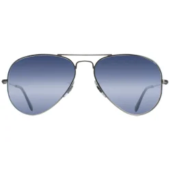 Ray-Ban Sunglasses Aviator 3025 003/3F Silver Light Blue Gradient 58mm