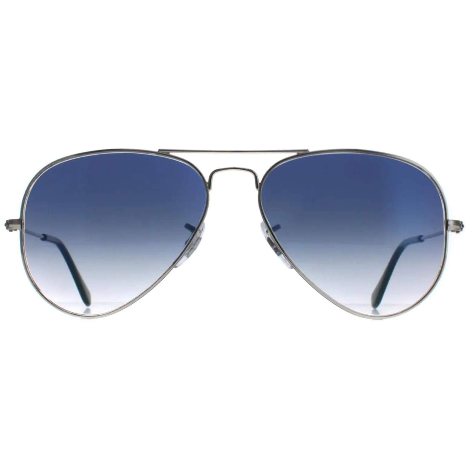 Ray-Ban Sunglasses Aviator 3025 Silver Gradient Light Blue 003/3F 55mm