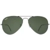 Ray-Ban Sunglasses Aviator 3025 W0879 Gunmetal Green