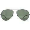Ray-Ban Sunglasses Aviator RB3025 919131 Matte Transparent Green G-15