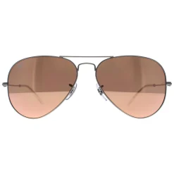 Ray-Ban Sunglasses Aviator 3025 019/Z2 Silver Brown Mirror Pink