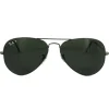 Ray-Ban Sunglasses Aviator 3025 Gunmetal Green Polarized 004/58