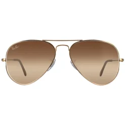 Ray-Ban Sunglasses Aviator RB3025 001/51 Gold Brown Gradient 55mm Smal