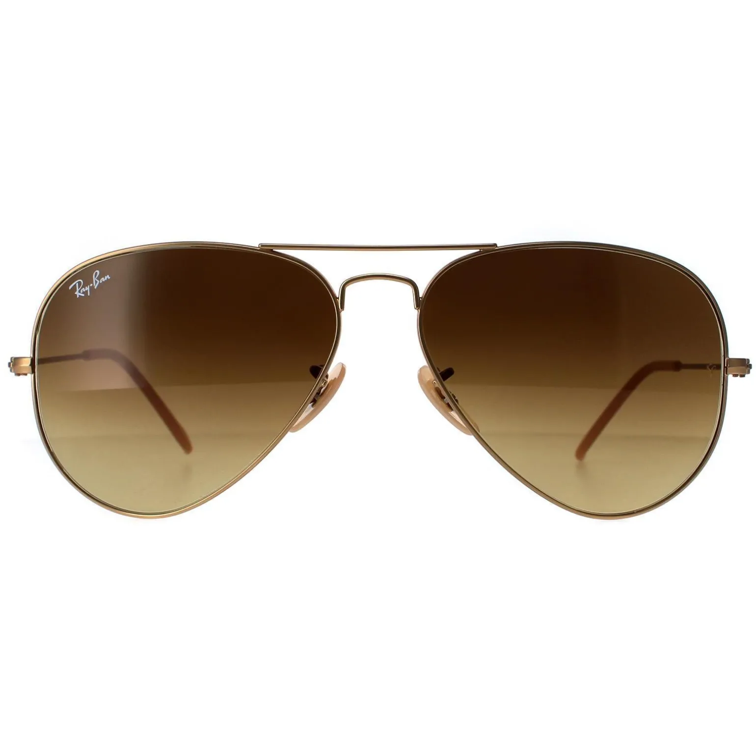 Ray-Ban Sunglasses Aviator 3025 112/85 Matt Gold Brown Gradient