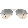 Ray-Ban Sunglasses Aviator 3025 003/32 Silver Grey Gradient 58mm