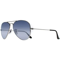 Ray-Ban Sunglasses Aviator 3025 003/3F Silver Light Blue Gradient 58mm