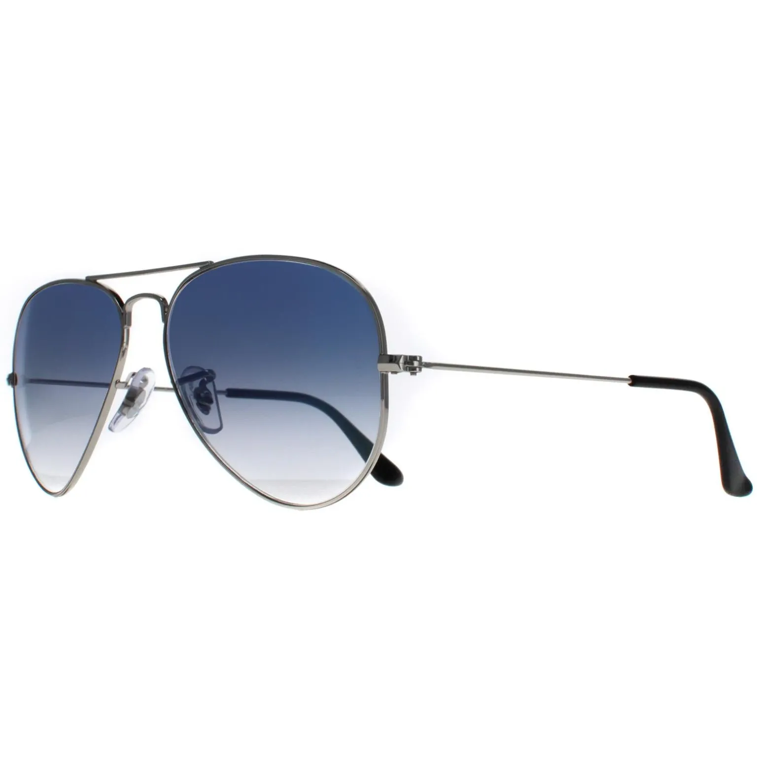 Ray-Ban Sunglasses Aviator 3025 Silver Gradient Light Blue 003/3F 62mm