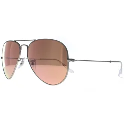 Ray-Ban Sunglasses Aviator 3025 019/Z2 Silver Brown Mirror Pink