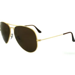 Ray-Ban Sunglasses Aviator 3025 001/57 Gold Brown Polarized