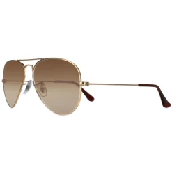 Ray-Ban Sunglasses Aviator RB3025 001/51 Gold Brown Gradient 55mm Smal
