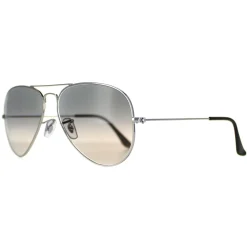 Ray-Ban Sunglasses Aviator 3025 003/32 Silver Grey Gradient 58mm