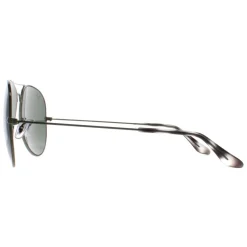 Ray-Ban Sunglasses Aviator RB3025 919131 Matte Transparent Green G-15