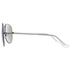 Ray-Ban Sunglasses Aviator 3025 029/30 Gunmetal Green Silver Mirror 58