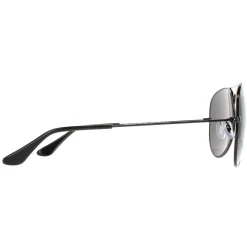 Ray-Ban Sunglasses Aviator 3025 002/48 Polished Black Black Polarized