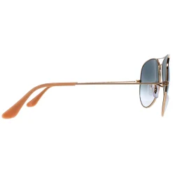 Ray-Ban Sunglasses Aviator 3025 Gold Gradient Light Blue 001/3F
