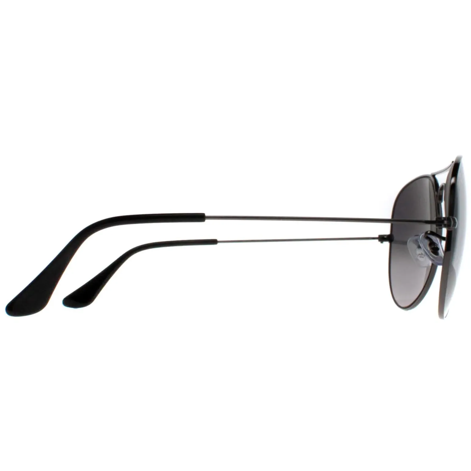 Ray-Ban Sunglasses Aviator 3025 Gunmetal Polarized Blue Gradient Grey