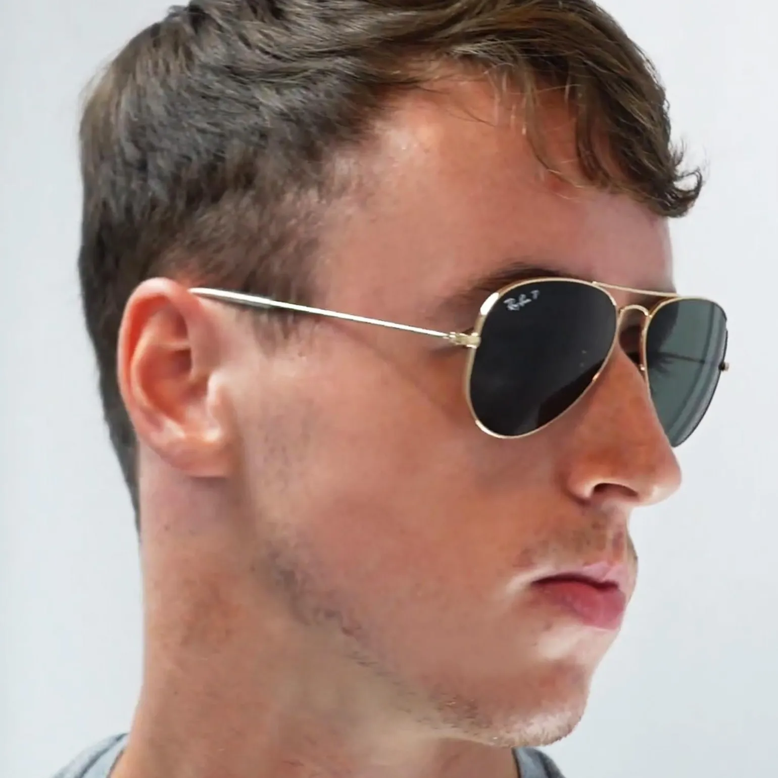 Ray-Ban Sunglasses Aviator 3025 Gold Brown 001/33 55mm
