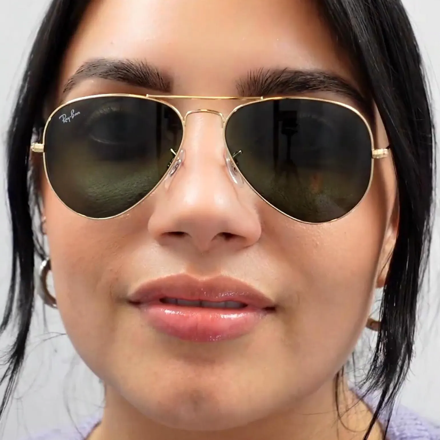 Ray-Ban Sunglasses Aviator 3025 Gold Brown 001/33 55mm