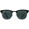 Ray-Ban Sunglasses Clubmaster Metal RB3716 186/R5 Matte Black Grey