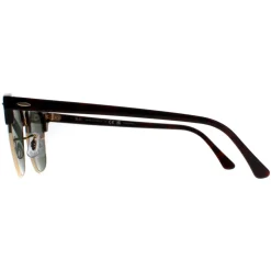 Rayban Sunglasses Clubmaster 3016 990/58 Red Havana Green Polarized La