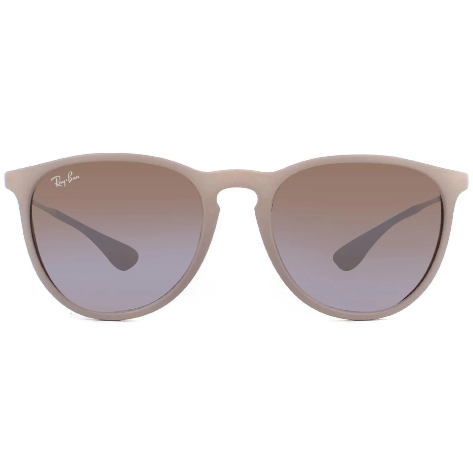 Ray-Ban Sunglasses Erika 4171 600068 Dark Rubber Sand Brown Gradient
