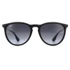 Ray-Ban Sunglasses Erika 4171 Rubberised Black Grey Gradient 622/8G