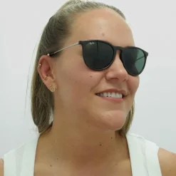 Ray-Ban Sunglasses Erika 4171 710/71 Tortoise & Gunmetal Green