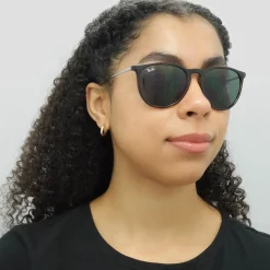 Ray-Ban Sunglasses Erika 4171 710/71 Tortoise & Gunmetal Green